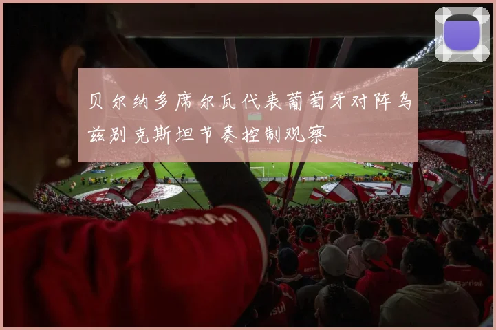 贝尔纳多席尔瓦代表葡萄牙对阵乌兹别克斯坦节奏控制观察